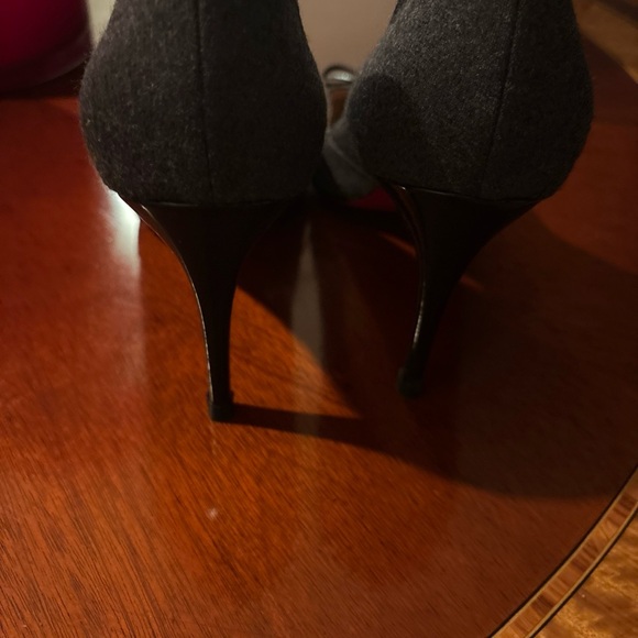 Christian Louboutin Black Heels with Bow Detail - Picture 2 of 8